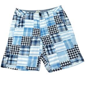 Plaid Blue Women's Shorts